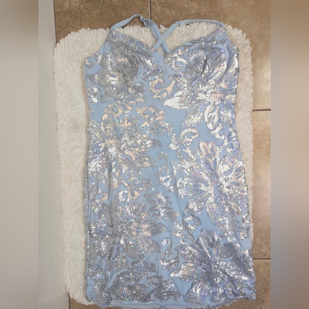 Homecoming dress size 19w.